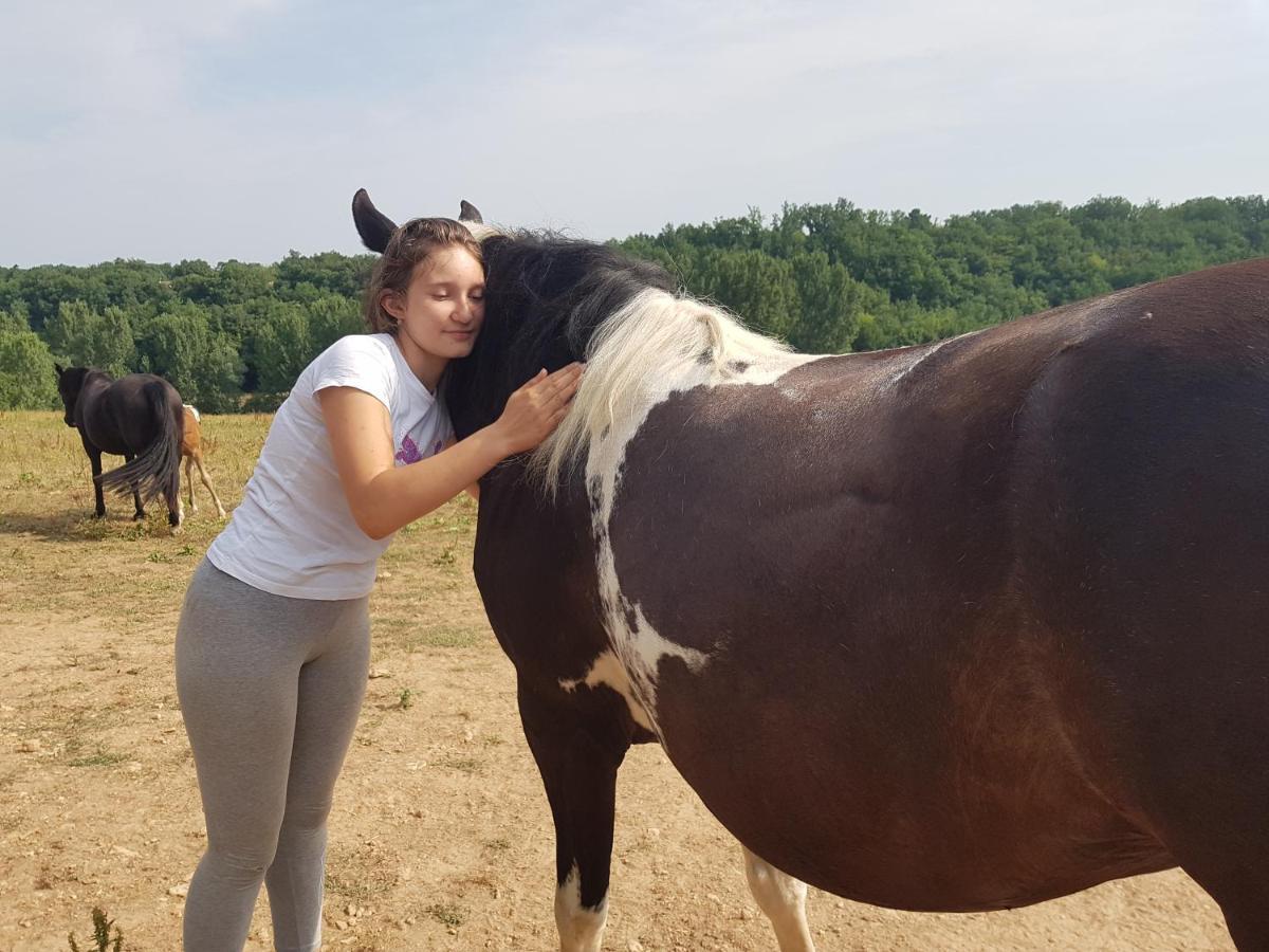 Gite Equestre Domaine Des Crins - Monpazier Capdrot Экстерьер фото